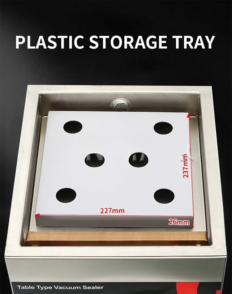 Food Vacuum Sealer Machine - DZ-260C Dual-Use Vacuum Packing Machine Chamber