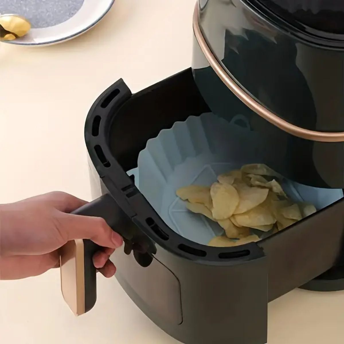 Reusable Air Fryer Silicone Po - Air Fryer Silicone Pot Liner review and price