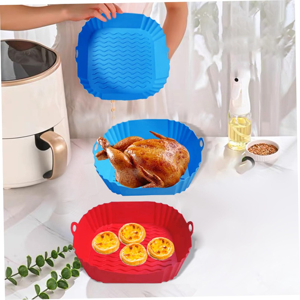 Non-stick Silicone Air Fryer L - Air Fryer Silicone Pot Liner review and price