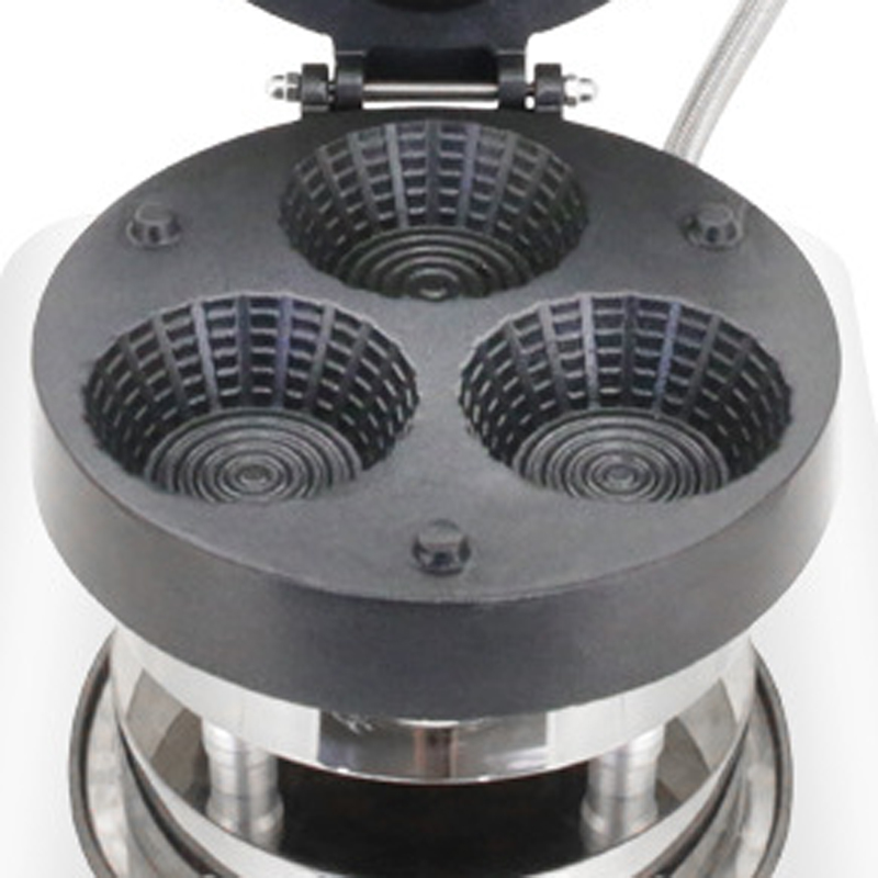 Commercial Triple-Hole Ice Cre - Mini Waffle Maker Machine review and price