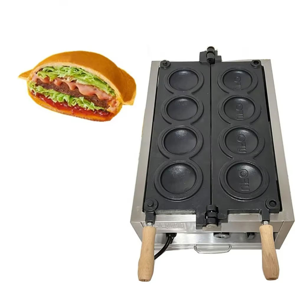HomeWise Electric 4PCS UFO Bur - Mini Waffle Maker Machine review and price