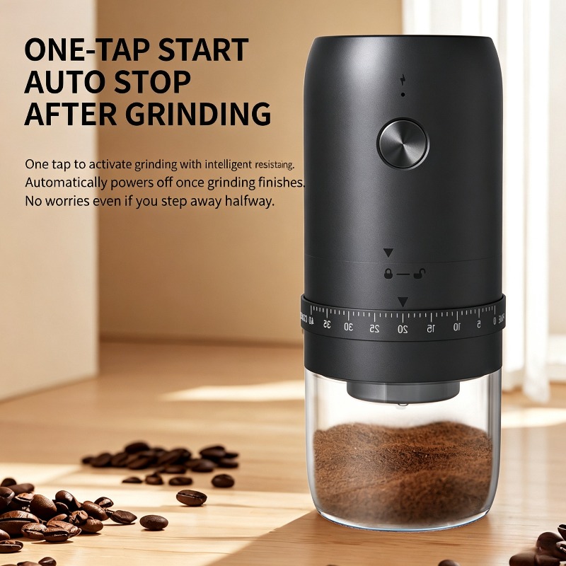 Portable USB Electric Cafeteir - Coffee Bean Grinder Electric review and price