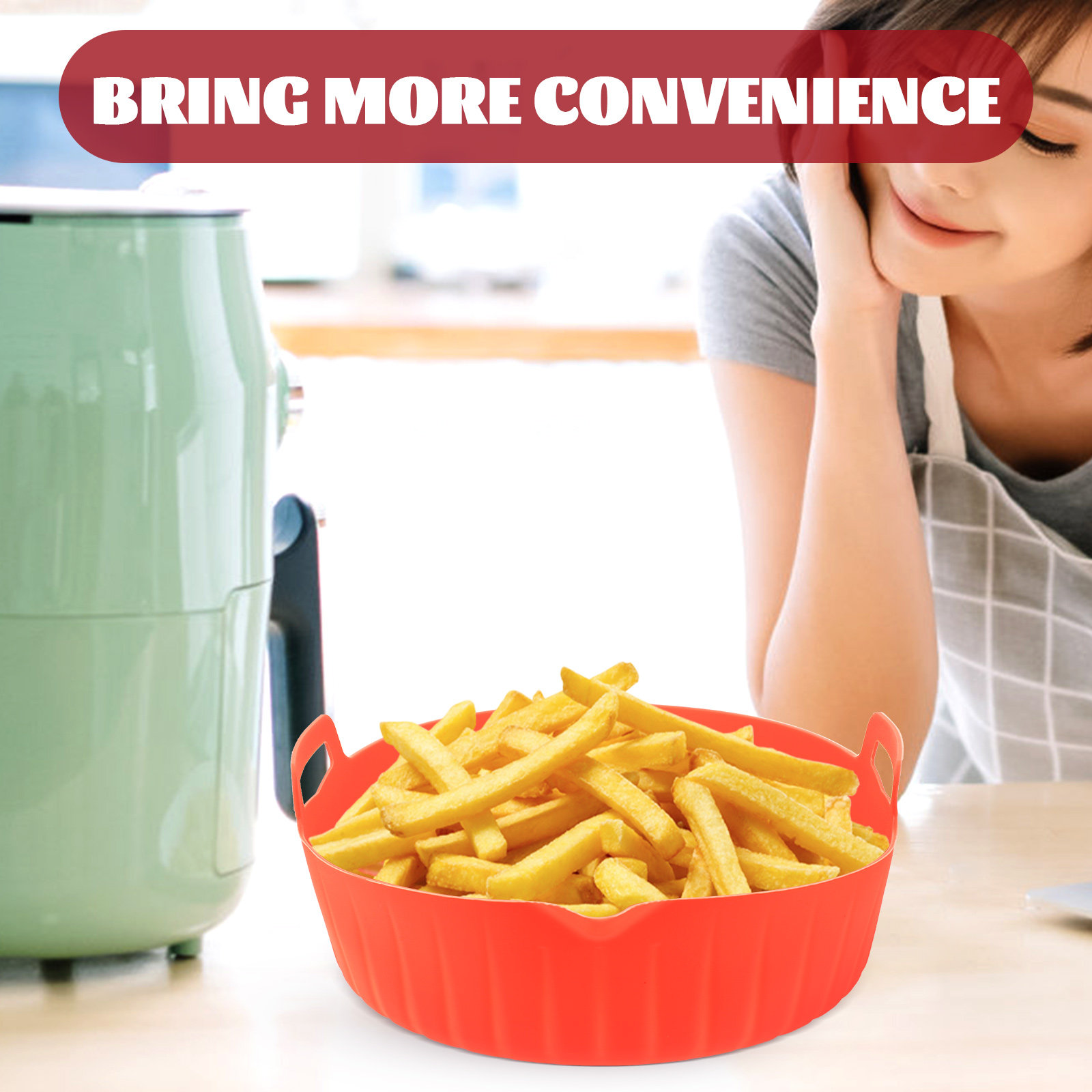 Air Fryer Silicone Pot Round N - Air Fryer Silicone Pot Liner review and price