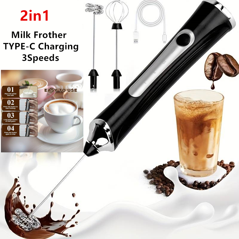 Wireless Electric Milk Frother - Electric Milk Frother Handheld review and price